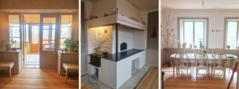 Västänga Gård, nybygge lösvirke