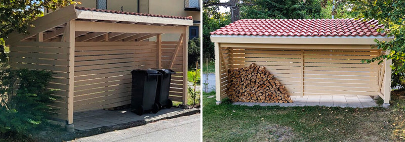 Projekt: Sophus & vedförvaring