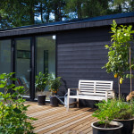 Attefallshus E25, vinterbonad stuga 