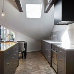 Kök utan överskåp